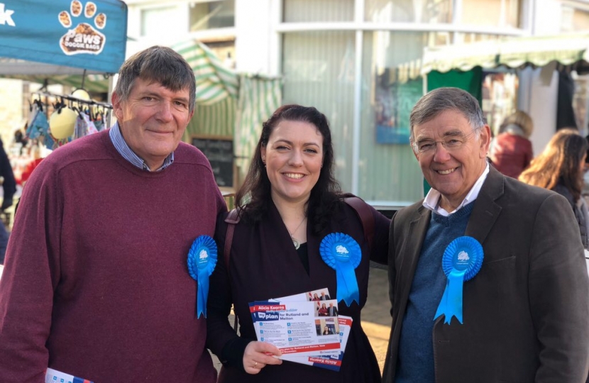 Alicia Kearns Campaigning