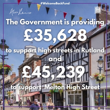 Grants for Melton and Rutland High Streets