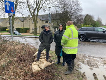 Flooding residents